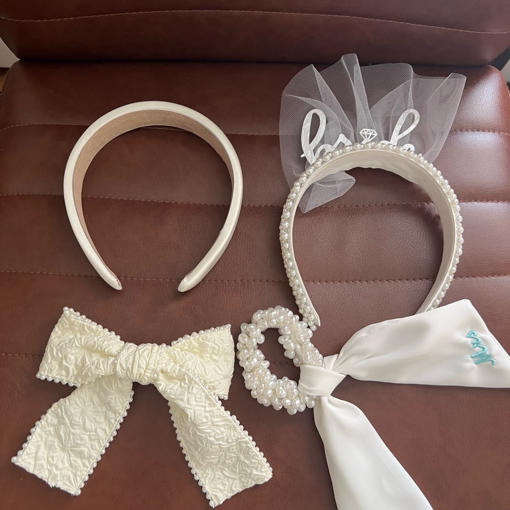 Bridal Accessory Bundle - Headbands & Veils
